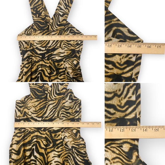 Rachel Comey Ines Animal-print Zip-front Jumpsuit In Brown, Size 0 - Picture 15 of 15